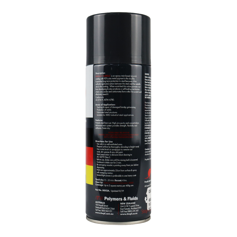 Galmet® ColdGal Zinc Rich Galvanising Paint 400g