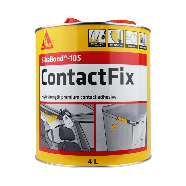 Sika SikaBond 105 ContactFix Sprayable Contact Adhesive 4L