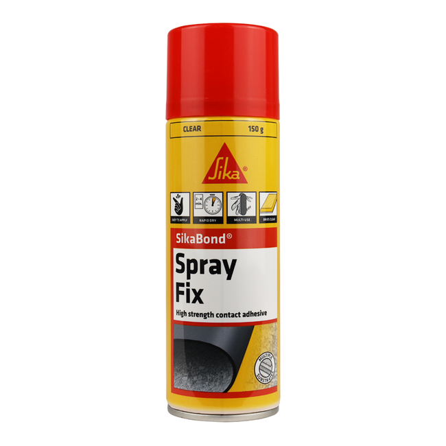 SikaBond Spray Fix High Strength Contact Adhesive 150g