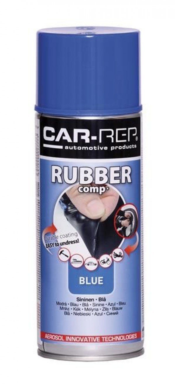 Blue Durable Removable Rubber Plasti Dip Wheel Rim Spray Paint Can 400ml
