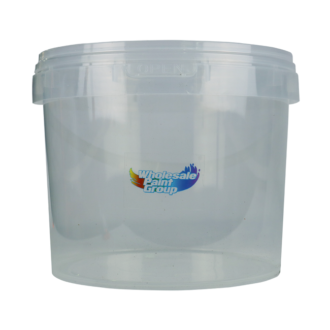 WPG Clear Mixing Bucket with Lid 5L