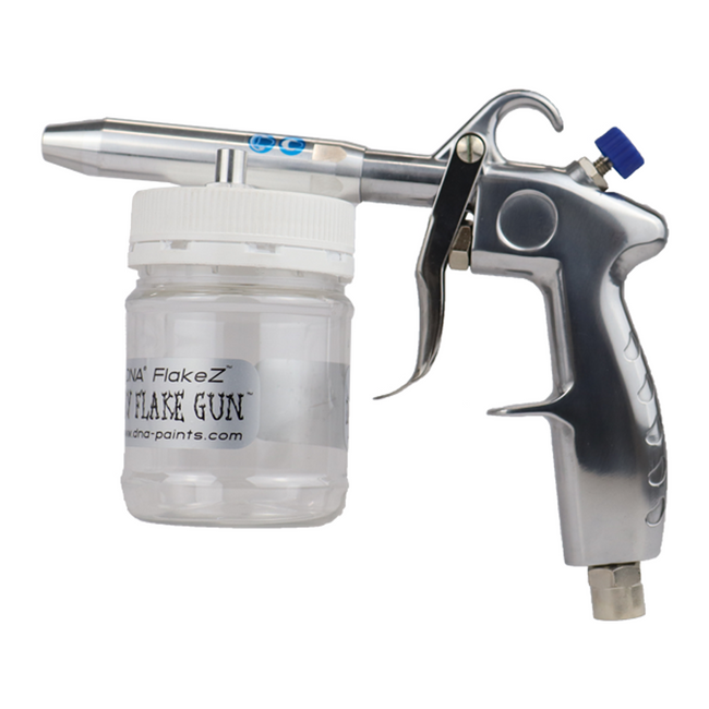 DNA PAINTS Dry Flake Gun Metallic Flake Applicator