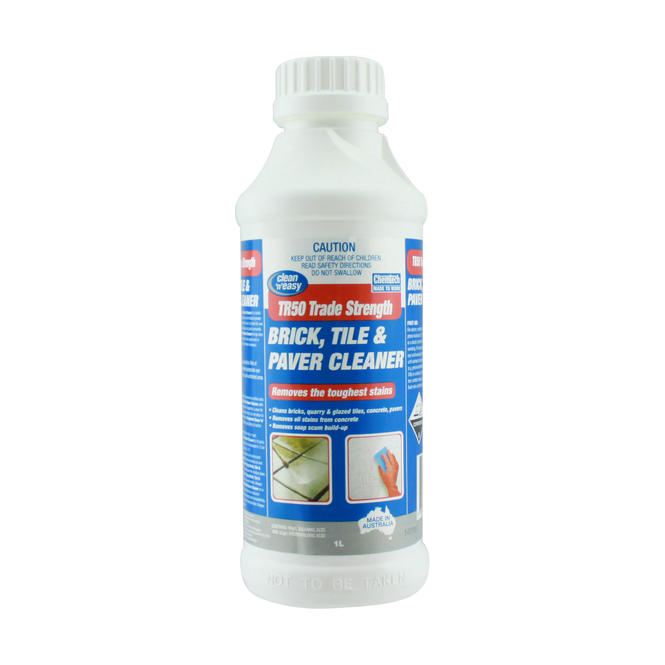 Chemtech TR50 1L Brick Tile And Paver Cleaner