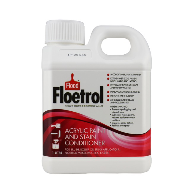 Flood Floetrol Acrylic Stain Conditioner Painting Additive 1L x 24 Pack
