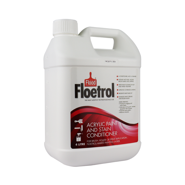 Flood Floetrol Acrylic Stain Conditioner Painting Additive 4L