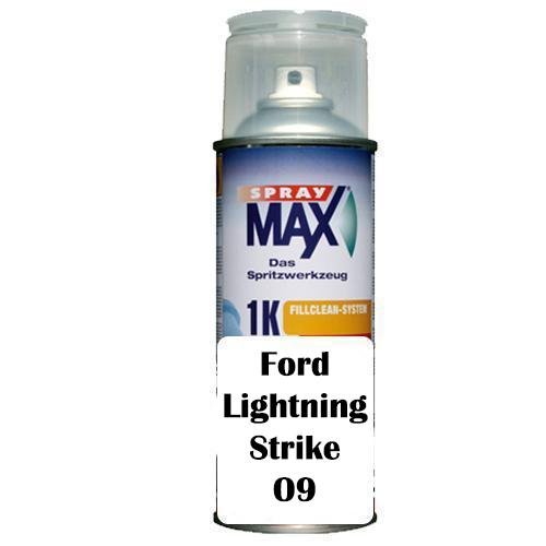 Automotive Touch Up Spray Paint Can Ford Lightning Strike O9 Colour