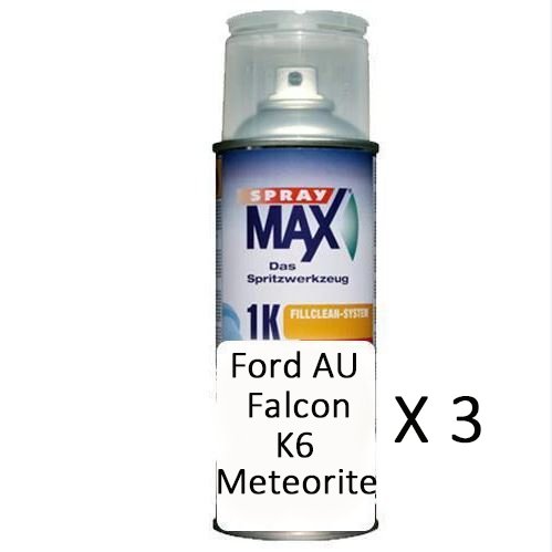 Auto Car Touch Up Spray Paint Ford Falcon K6 Meteorite x 3