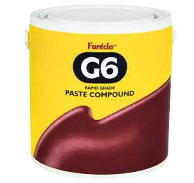 FARECLA G6 Rapid Grade Paste Compound 3kg G6-3000 OEM Refinish Medium Solids