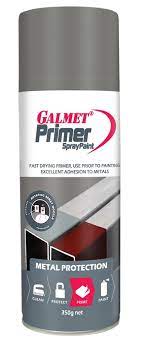 Galmet Grey Primer 350g SprayPaint – fast-dry, enamel