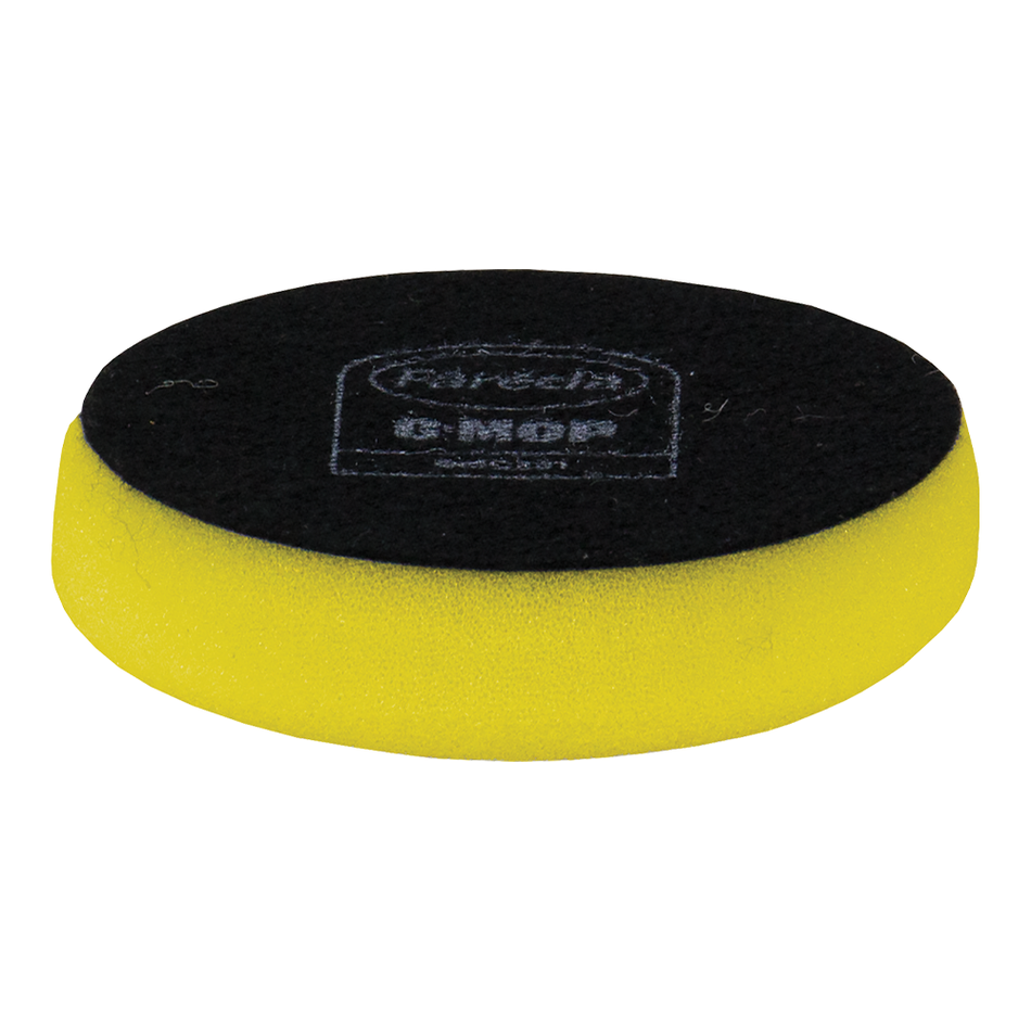 FARECLA G Mop 3" (75mm) Yellow Hook & Loop Compounding Foam Pads x 5 Pack