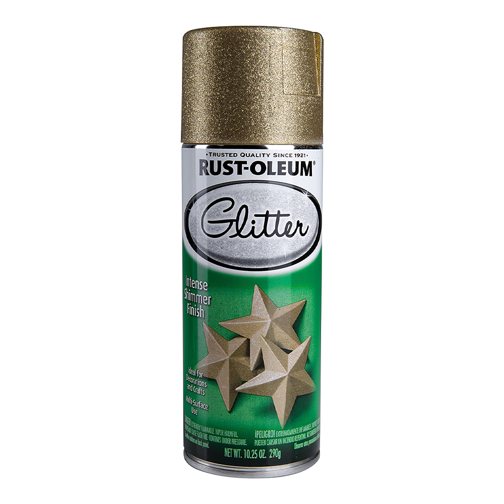 RUST-OLEUM Specialty Glitter Spray Paint 290g Sparkling Gold
