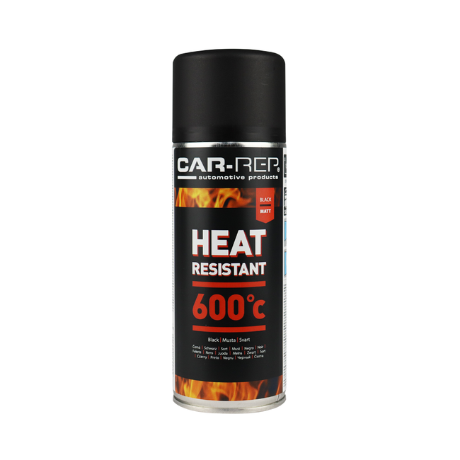 CAR-REP Automotive Heat Resistant Paint 400ml Black