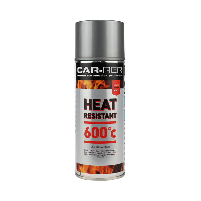 CAR-REP Automotive Heat Resistant Paint 400ml Silver