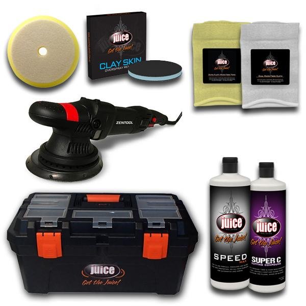 JUICE POLISHES Zentool Series 2 Dual Action Polisher Kit 21mm 150mm