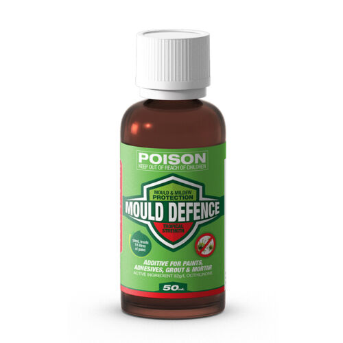 Prep Mould Defence 50mL Inhibitor Additive Paint Stain Oil Water Solvent Based