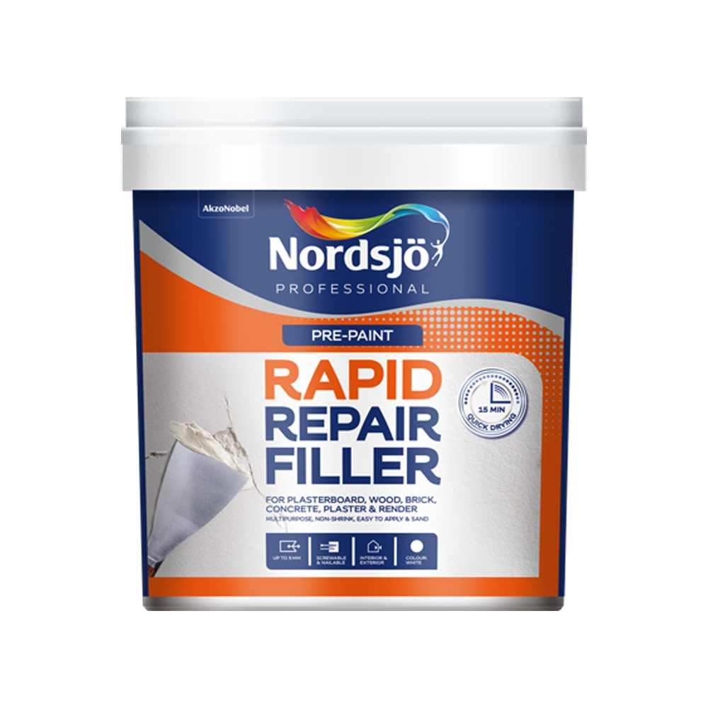 Nordsjo Professional Rapid Repair Filler 1kg Tub