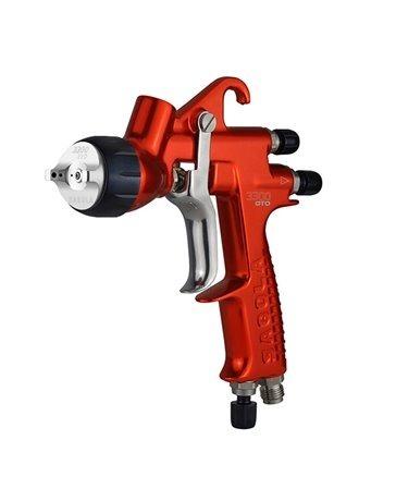 Sagola Red 3300 GTO EPA Cap Gravity Spray Painting Gun HS Primer 1.8mm
