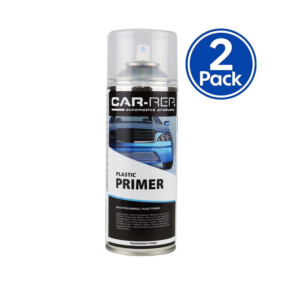 CAR-REP Automotive Plastic Primer Adhesion Promotor 400ml Clear x 2 Pack