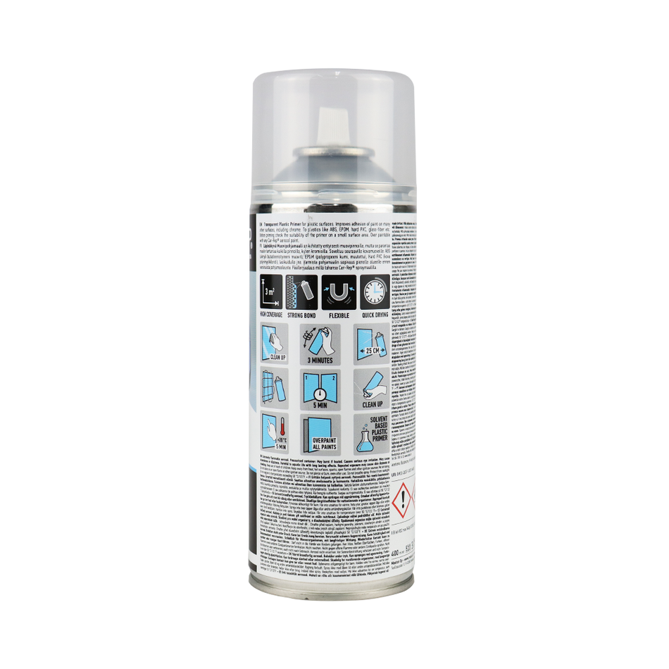 CAR-REP Automotive Plastic Primer Adhesion Promotor 400ml Clear x 2 Pack
