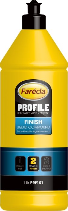 FARECLA Profile Finish Liquid Compound Swirl Hologram Remover 1L