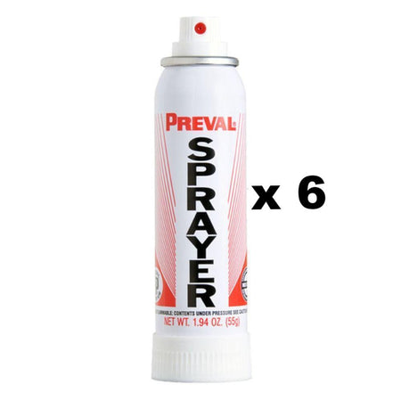 Preval Replacement Compressor Power Unit Paint Spray Gun 55g x 6