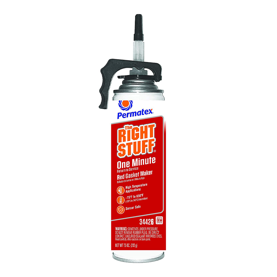 PERMATEX The Right Stuff Red 1 Minute Power Bead 212g High Temp Gasket Maker