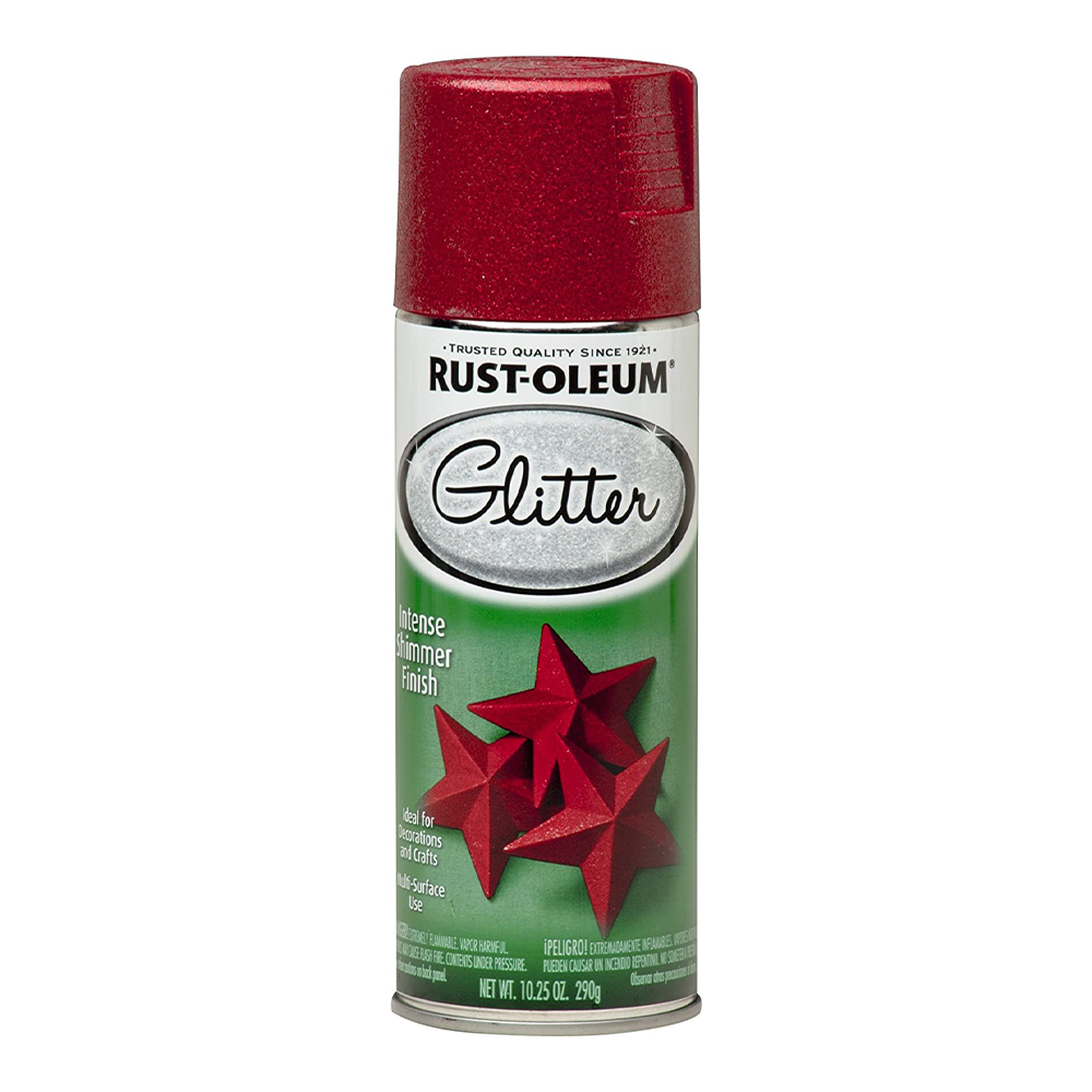 Rustoleum Specialty Glitter Spray Paint 290g Red