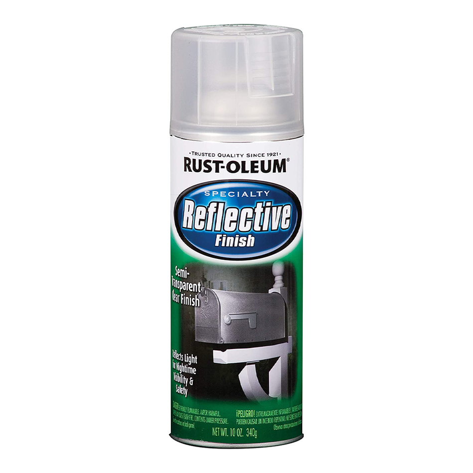 Rustoleum Reflective Finish Spray Transparent 283g Aerosol