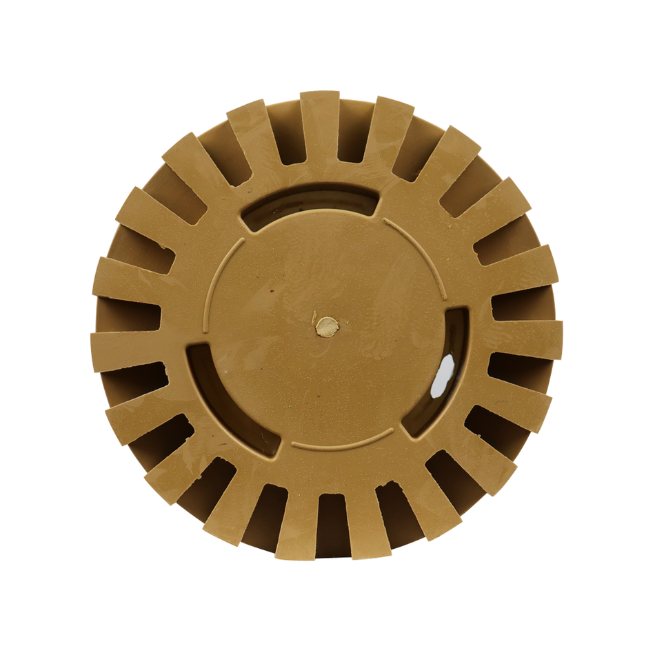 SAR Caramel Tractor Erasor Wheel 4" with Drill Arbour