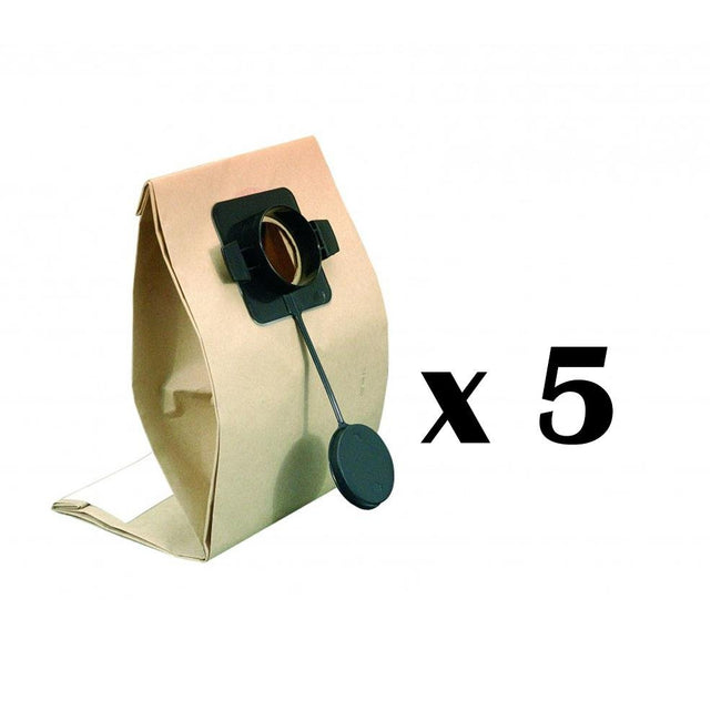 Rupes Paper Dust Bags SV10-E Portable Extraction Unit Vacuum Cleaner x 5