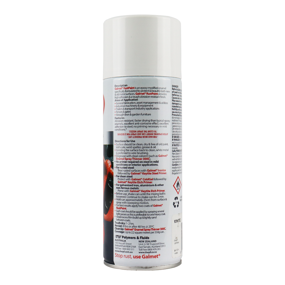 Galmet® RustPaint Epoxy Enamel 350g White