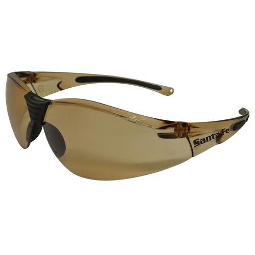 Maxisafe Santa-Fe Safety Glasses AS/NZS1337 Anti Scratch Fog Coating Bronze