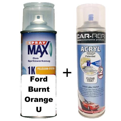 Auto Touch Up Paint Ford Burnt Orange Z Plus 1k Clear Coat