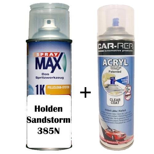 Auto Touch Up Paint Holden Sandstorm 385N Plus 1k Clear Coat