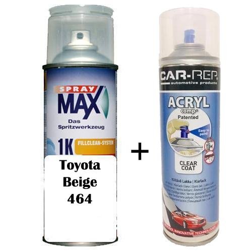 Auto Touch Up Paint for Toyota Beige 464 Plus 1k Clear Coat