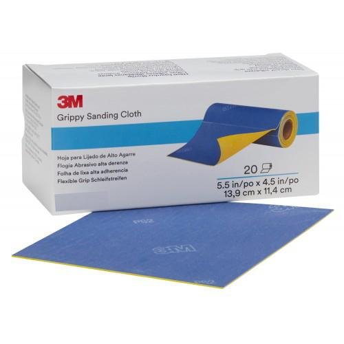 3m Grippy Sanding Cloth Choose Your Grit 140MM X 114MM