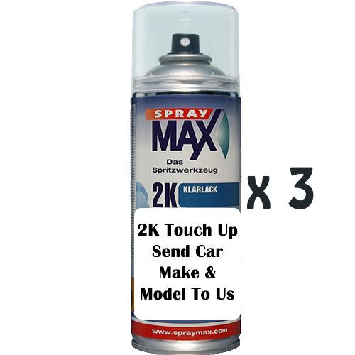 Landrover 2K Touch Up Auto Spray Paint Can Code Solid Or Base Colour 403ml x 3