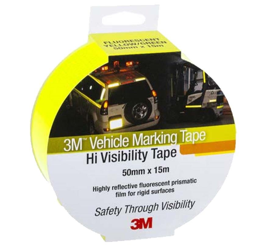 3M Diamond Grade Reflective Tape Fluoro Yellow/Green 50mm x 15m 9963ES